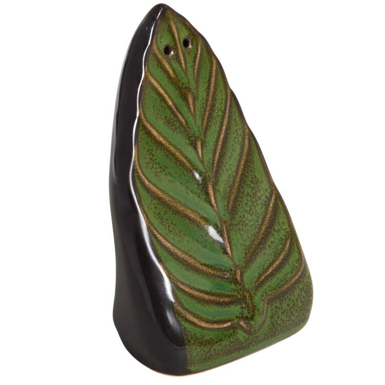Rustic Leaves Figural Salt Shaker