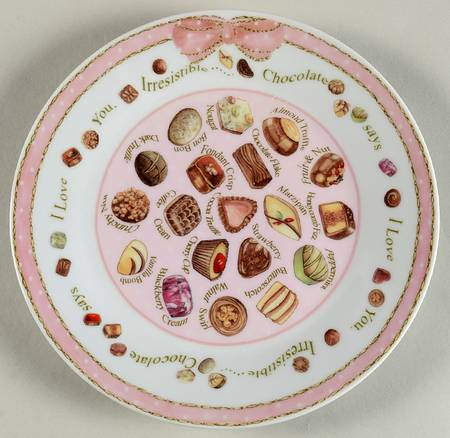 Chocolates Dessert/Pie Plate