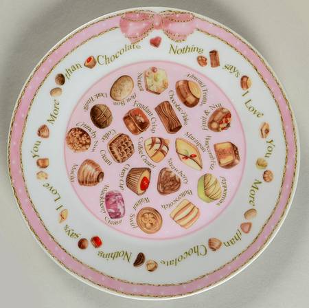 Chocolates Dessert/Pie Plate