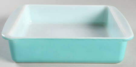 Turquoise 8" Square Baker