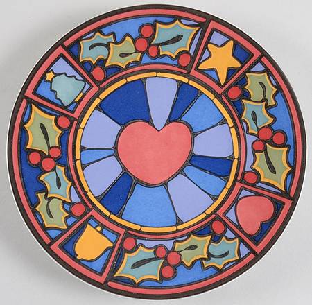 Christmas Rejoice Salad Plate