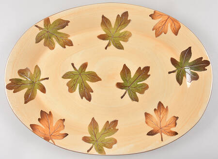 Harvest 17" Oval Serving Platter