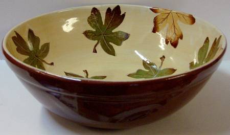 Harvest 12" Large Salad Serving Bowl