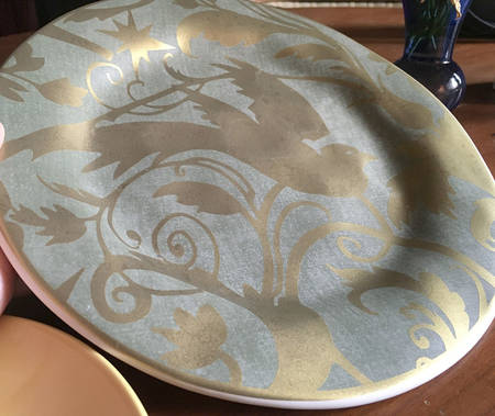 Florentine Jewel Salad Plate