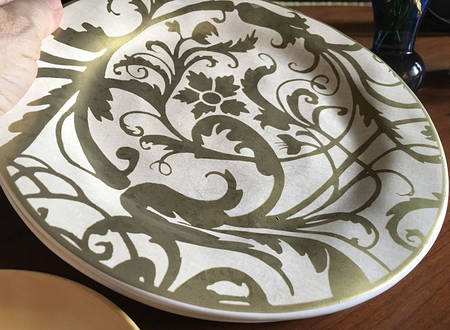 Florentine Jewel Salad Plate