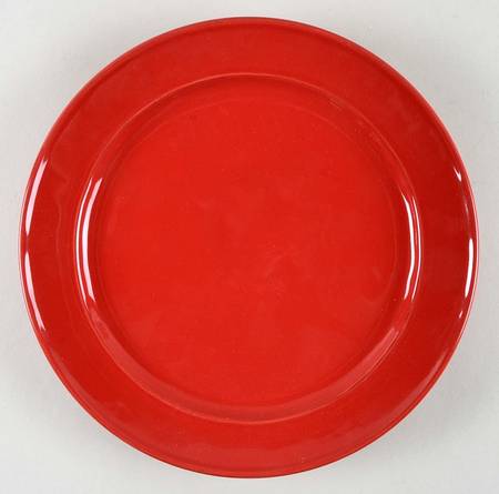 Cambria Red Salad Plate