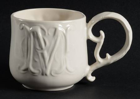 Alphabet White Mug