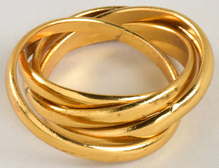 Twelve Days of Christmas Metal Napkin Ring