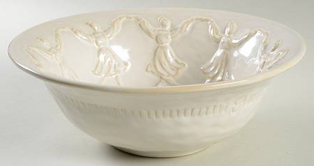 Twelve Days of Christmas 11" Round Serving Bowl