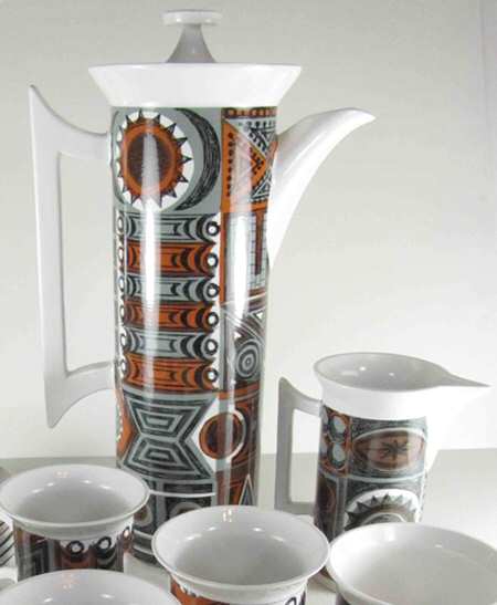 Variations (Non Floral) Coffee Pot & Lid