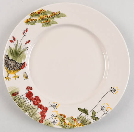 Southern Rooster Dinner Plate