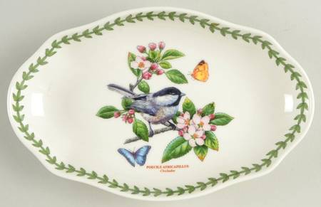 Botanic Garden Birds Pickle Dish