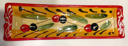 Olive Spoon Rest/Holder (Holds 1 Spoon)