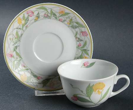 PDL12 Flat Cup & Saucer Set