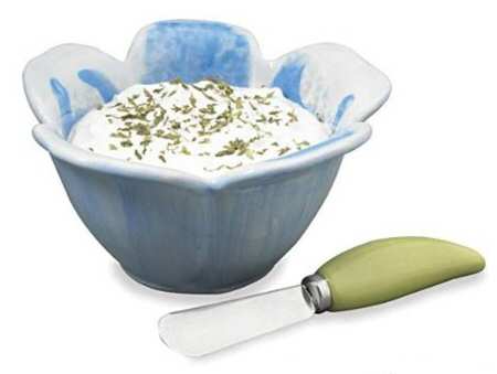 Emily Dip Bowl & Spreader Set