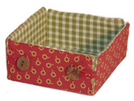 Sunny Day Square Cloth Cocktail Napkin Basket