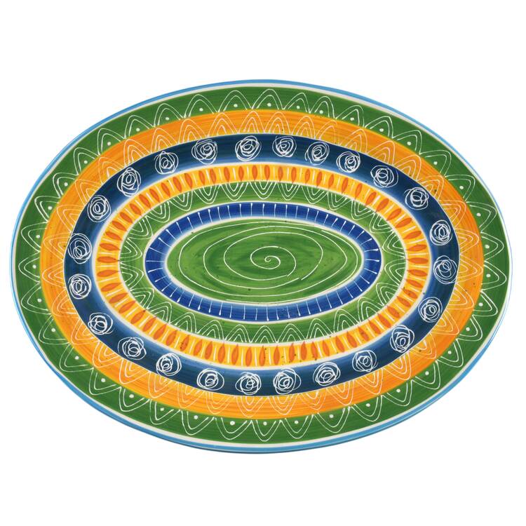 Cortez 18" Oval Serving Platter
