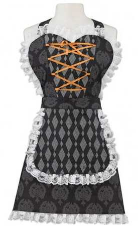 Halloween Haunts Cloth Kitchen Apron