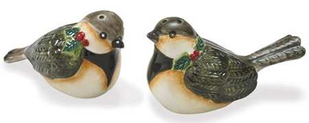 Winter Magic Figural Salt & Pepper Set