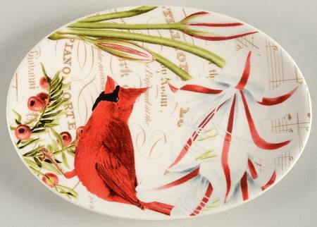 Nature Sings Spoon Rest/Holder (Holds 1 Spoon)