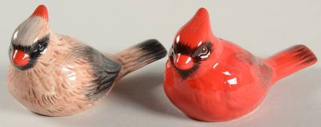 Nature Sings Figural Salt & Pepper Set