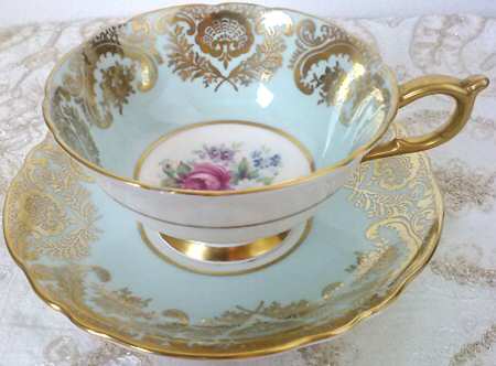 A1114 Footed Cup & Saucer Set