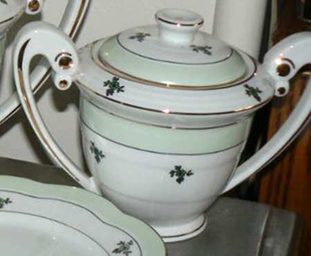 POR123 Sugar Bowl & Lid
