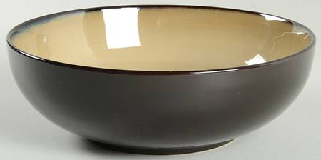 Pastoral Leaves 9" Round Vegetable Bowl