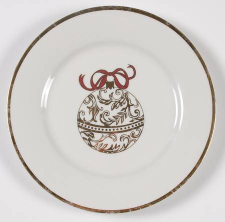 Ornament Salad Plate
