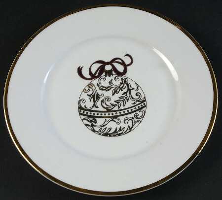 Ornament Salad Plate