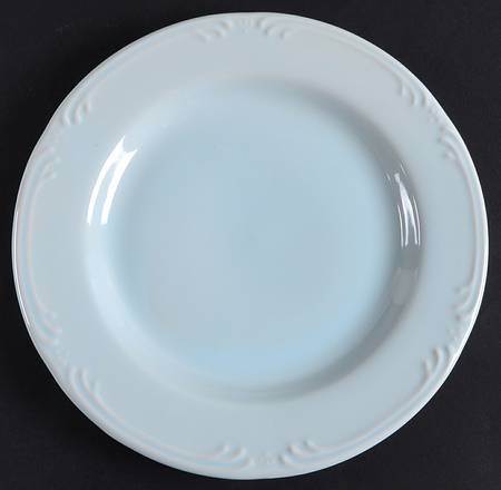 Filigree Powder Blue Salad Plate