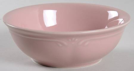Filigree Pale Pink Soup/Cereal Bowl