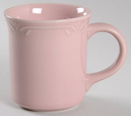 Filigree Pale Pink Mug