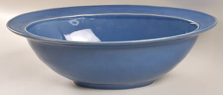 Cambria Ocean Blue 14" Oval Serving Bowl