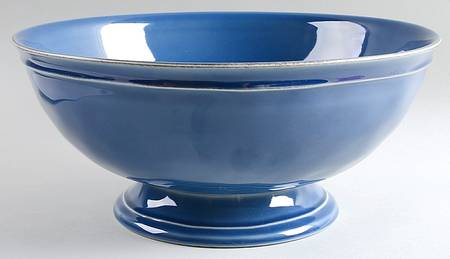 Cambria Ocean Blue Footed Bowl