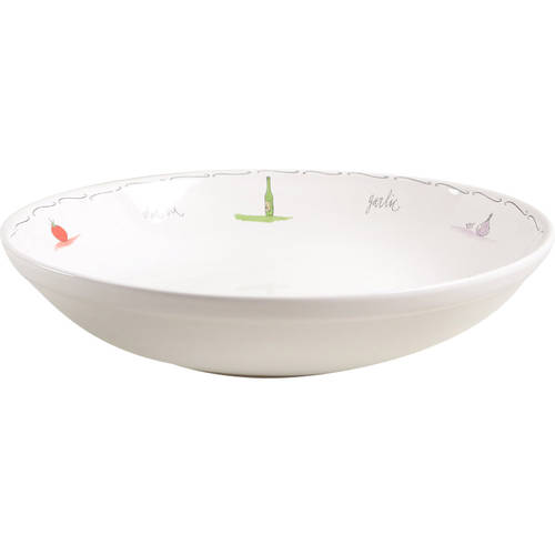Ingredients Pasta Set 13" Pasta Serving Bowl