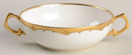 PIC173 Flat Cream Soup Bowl