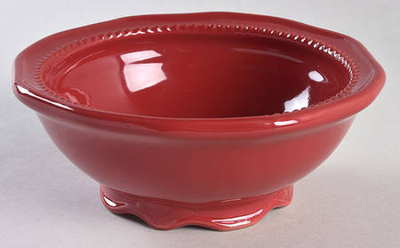 Pavillion Berry Red Soup/Cereal Bowl