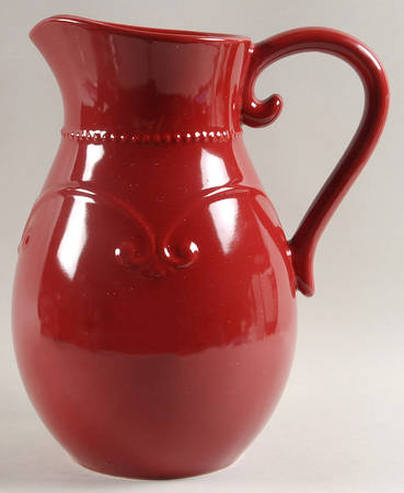 Pavillion Berry Red 130 Oz Pitcher
