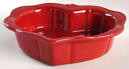 Pavillion Berry Red 10" Heart Baker