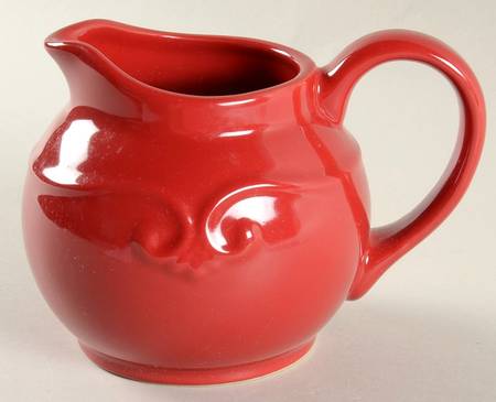 Pavillion Berry Red Creamer
