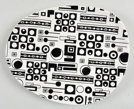 Traffix 12" Oval Serving Platter