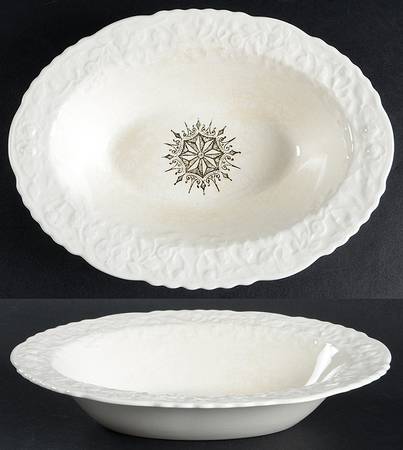 POP322 9" Oval Vegetable Bowl