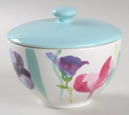 Water Garden Sugar Bowl & Lid