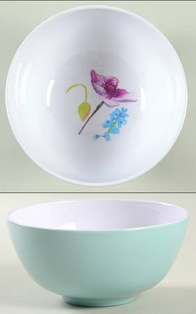 Water Garden Melamine All Purpose Bowl