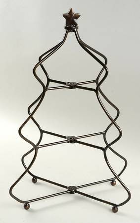 2352b Metal Tree Shaped Stand (Holds DP, SP, BB)