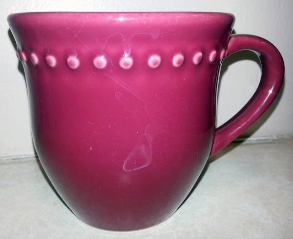 Emma Maroon Mug