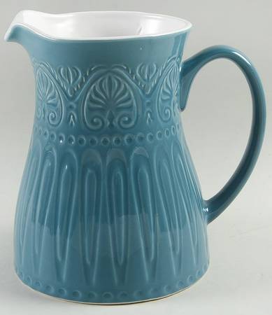 Dolce Turquoise 64 Oz Pitcher