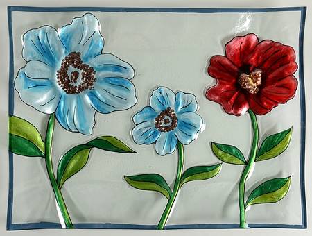 Harker 17" Glassware Rectangular Platter