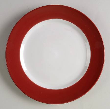 Harmony Red Salad Plate